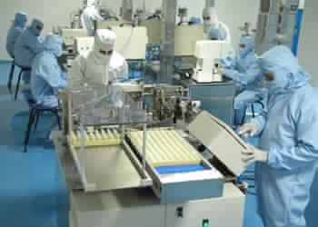 Assembly Area/ Manufacturing Area – Clean Room Class 10,000 or ISO Class 7