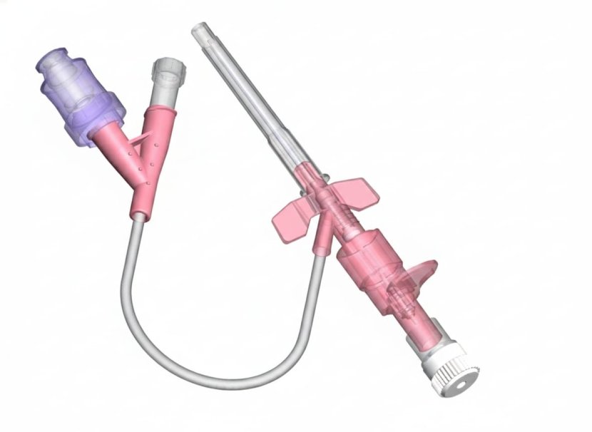 Medical endoscope with dual-handles and flexible shaft for minimally invasive procedures